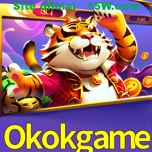 Imagem promocional da Okokgame mostrando a plataforma e suas vantagens